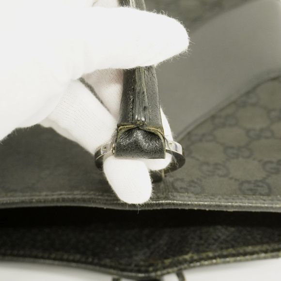 GUCCIAuth  tote bag GG canvas 113016 black - Picture 7 of 10